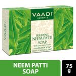 Buy Vaadi Herbals Neem Patti Soap Contains Pure Neem Leaves (75 gm) - Purplle