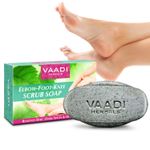 Buy Vaadi Herbals Elbow-Foot-Knee Scrub Soap With Almond & Walnut Scrub (75 g) (Pack of 3) - Purplle