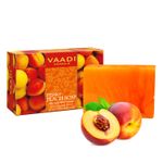 Buy Vaadi Herbals Pack of 12 PERKY PEACH SOAP with Almond Oil (12 x 75 g) - Purplle