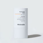 Buy Minimalist SPF 50 Sunscreen Stick with Adenosine, Rice Bran Oil & Vitamin E, Broad spectrum PA++++ - Purplle