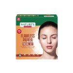 Buy Nature's Essence Flawless Papaya Facial Kit With Free Facewash, 60g+50ml - Purplle