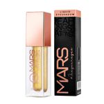 Buy MARS Metallic Liquid Glitter Eyeshadow | Waterproof & Highly Pigmented | Smooth Glide Formula (5.5 ml) (02-Golden Beam) - Purplle