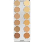 Buy Me-ON M & M Derma Color 12 Color Creme Concealer Palette 1 Pc - Purplle