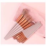 Buy Me-On Fix + Pack of 13 Professional Makeup Brushes with Free Pouch(Color may Vary) - Purplle