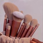 Buy Me-On Fix + Pack of 13 Professional Makeup Brushes with Free Pouch(Color may Vary) - Purplle