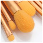 Buy Me-ON Pack of 8 Professional Makeup Brushes with Pouch (color may vary) - Purplle