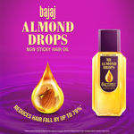 Buy Bajaj Almond Drops Hair Oil enriched with 6X Vitamin E, Reduces Hair Fall, 285 ml - Purplle