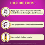 Buy Bajaj Almond Drops Hair Oil enriched with 6X Vitamin E, Reduces Hair Fall, 285 ml - Purplle