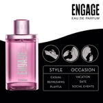 Buy Engage Femme EDP Perfume for Women 90ml+3ml, Citrus and Floral, Premium Long Lasting Fragrance, Perfect Gift For Women, Skin Friendly, Everyday Fragrance - Purplle