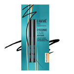 Buy Lakme Eyeconic Kajal| Black - Twin Pack| 0.35g + 0.35g | Smudgeproof |Waterproof | Lasts upto 24 Hrs - Purplle