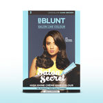 Buy BBlunt Salon Secret High Shine Creme Hair Colour - Chocolate Dark Brown (152 ml) - Purplle