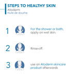 Buy Bioderma Atoderm Huile de douche Cleansing Oil 24h Hydration and Immediate Comfort Right from the Shower,(200 ml) - Purplle