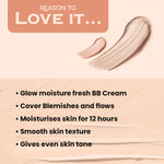 Buy Mattlook Skin Perfection Super Makeup BB Beauty Benefit Cream SPF 25A Lightweight FacialA A Glow MoisturizerA ,Smooths skin Texture, Gives even skin toneA - Cashew White (38 gm) - Purplle