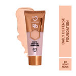Buy Mattlook DD daily Defence Foundation,UVA/UVB SPF-20, Light Nude (40 ml) - Purplle