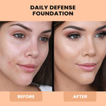 Buy Mattlook DD Foundation Brighten Skin Defence Daily Moisturiser, Face Cream For Skin Radiance Long-lasting Even Skin Tone Lightweight Waterproof Formula, Golden Beige (40 ml) - Purplle