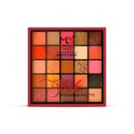 Buy Mattlook 25 Colours Blink Eyeshadow Palette, Flawless Shades, Highly Pigmented Long Wearing Easily Blendable, Gift for Women, Multicolour- 03 (26g) - Purplle