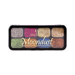 Buy Half N Half Moondust 8 Colour Glitter Shimmer Silver Eyeshadow Palette, Ultra Pigmented Blendable, Long Lasting Waterproof, Flawless Finish, Shade-A (12 gm) - Purplle