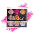 Buy Half N Half Glister Eyeshadow Glitter Shimmer Palette Highly Pi gmented Blendable, Long Lasting Waterproof, Flawless Glitter Finish, Multicolour -03 (9 gm) - Purplle