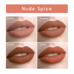Buy Mattlook 4 Power Stay Lip Colour Matt Liquid Lipsticks, Lip Gloss Creamy, Non Transfer, High Pigment, Long Lasting, Water & Smudge Proof - Nude Spice (2.5 ml x 4 Pcs) - Pack of 4 - Purplle