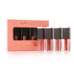 Buy Mattlook 4 Power Stay Lip Colour Matt Liquid Lipsticks, Lip Gloss Creamy, Non Transfer, High Pigment, Long Lasting, Water & Smudge Proof - Nude Spice (2.5 ml x 4 Pcs) - Pack of 4 - Purplle