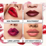 Buy Half N Half Matte Lip Crayon Velvet Soft, Rich Creamy Matte Texture, 24h Super Stay, Waterproof & Non-Transfer, Long Lasting, Matte Finish, 21 After Party (3.5 gm) - Purplle