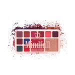 Buy Mattlook 13 Flawless Shades Eyeshadow Baked Highlighter, Blush Makeup Palette Waterproof Blendable, Gift for Women, Multicolour-01 (26g) - Purplle
