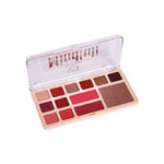 Buy Mattlook 13 Flawless Shades Eyeshadow Baked Highlighter, Blush Makeup Palette Waterproof Blendable, Gift for Women, 26 gm - Purplle