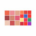 Buy Mattlook Dynamic Makeup Palette, 12 Eyeshadows, 9 Baked Highlighters & Blushers, Long Lasting Waterproof Durable Highly Pi gmented, Gift for Women, Multicolor-01 (23 gm) - Purplle