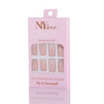 Buy NY Bae Nail It Nail Extensions With Adhesive - Darling Touch 08 | 24 Nails Set | Artificial Nails | Easy Application | Long Lasting | Nail Art Kit - Purplle