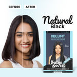 Buy BBlunt Salon Secret High Shine Creme Hair Colour - Natural Black (152 ml) - Purplle