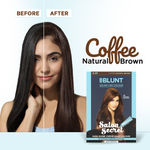 Buy BBlunt Salon Secret High Shine Creme Hair Colour Coffee Natural Brown (152 ml) - Purplle