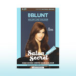 Buy BBlunt Salon Secret High Shine Creme Hair Colour Coffee Natural Brown (152 ml) - Purplle