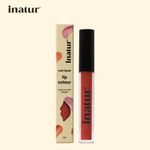 Buy Inatur Matt Liquid Lip Colour with Hyaluronic Acid & Collagen 2 ml (Sunset Kiss) - Purplle
