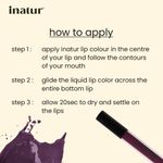 Buy Inatur Matt Liquid Lip Colour with Hyaluronic Acid & Collagen 2 ml (Purple Haze) - Purplle