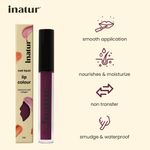 Buy Inatur Matt Liquid Lip Colour with Hyaluronic Acid & Collagen 2 ml (Purple Haze) - Purplle