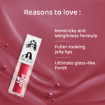 Buy Elitty Jelly Lips - Pretty Salty (Pink) Lip Gloss for High Shine, Glossy Finish, Cruelty-Free (4 ml) - Purplle