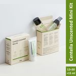Buy PURITO Centella Unscented line travel kit | Korean Skin Care Combo of 3 - Purplle