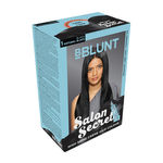 Buy BBLUNT Salon Secret High Shine Creme Hair Colour Natural Black 1 (100 g) With Shine Tonic (8 ml) - Purplle