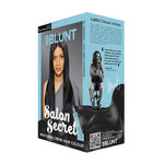 Buy BBLUNT Salon Secret High Shine Creme Hair Colour Natural Black 1 (100 g) With Shine Tonic (8 ml) - Purplle