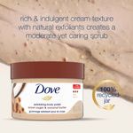 Buy Dove Exfoliating Body Polish Scrub Brown Sugar & Coconut Butter for Dry Skin, 298g - Purplle