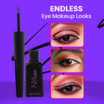 Buy NY Bae Skeyeliner | Black Eyeliner | Glossy Finish | Long Lasting | Everyday Use | Quick Dry | Eye Makeup - Black (5ml) - Purplle