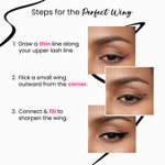 Buy NY Bae Skeyeliner - Glossy (5 ml) | Liquid Black Eyeliner | Intense Pigment | Long Lasting | Smudgeproof | Precise Application | Beginner Friendly - Purplle