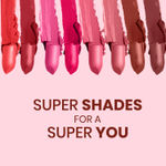 Buy NY Bae Super Matte Lipstick - Vivacious Victoria 21 (4.2 g) | Purple | Loaded With Vitamin E | Rich Colour | Long lasting | Smudgeproof | Vegan - Purplle