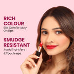 Buy NY Bae Super Matte Lipstick - Fabulous Fienman 9 (4.2 g) | Red | Loaded With Vitamin E | Rich Colour | Long lasting | Smudgeproof | Vegan - Purplle