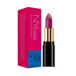 Buy NY Bae Super Matte Lipstick - Versatile Veronica 18 (4.2 g) | Purple | Loaded With Vitamin E | Rich Colour | Long lasting | Smudgeproof | Vegan - Purplle