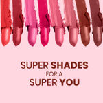 Buy NY Bae Super Matte Lipstick - Versatile Veronica 18 (4.2 g) | Purple | Loaded With Vitamin E | Rich Colour | Long lasting | Smudgeproof | Vegan - Purplle