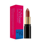 Buy NY Bae Super Matte Lipstick - Peppy Pearson 1 (4.2 g) | Nude Brown | Loaded With Vitamin E | Rich Colour | Long lasting | Smudgeproof | Vegan - Purplle