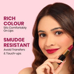 Buy NY Bae Super Matte Lipstick - Maverick Madison 8 (4.2 g) | Purple | Matte Finish | Enriched with Vitamin E | Rich Colour Payoff | Nourishing | Long lasting | Smudgeproof | Vegan | Cruelty & Paraben Free - Purplle