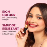 Buy NY Bae Super Matte Lipstick - Hot Hazel 23 (4.2 g) | Red Mauve | Matte Finish | Enriched with Vitamin E | Rich Colour Payoff | Nourishing | Long lasting | Smudgeproof | Vegan | Cruelty & Paraben Free - Purplle