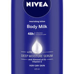 Buy Nivea Nourishing Body Milk With Almond Oil For Very Dry Skin (120 ml) - Purplle